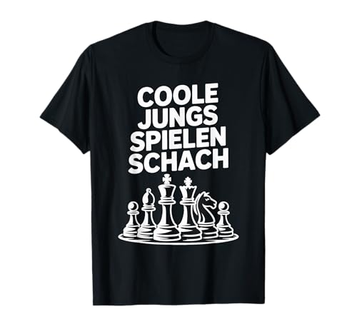 Coole Jungs Spielen Schach Lustiges Retro T-Shirt Coole Jungs Spielen Schach Lustiges Retro T-Shirt von Schachspieler Retro Coole Jungs Design