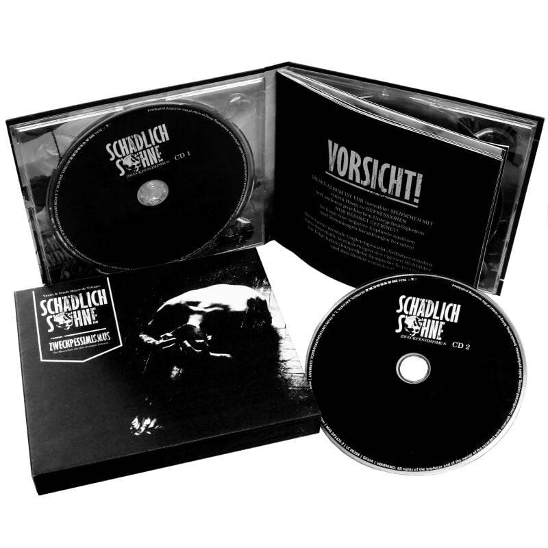 Zweckpessimismus von Schädlich & Söhne - 2-CD (Digipak, Standard) von Schädlich & Söhne