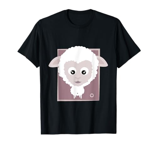 Süßes Schaf Schäfchen Baby Lämmchen Bauernhof Geschenk T-Shirt von Schaf Schafe Sprüche Bilder Zitate Deko Geschenke