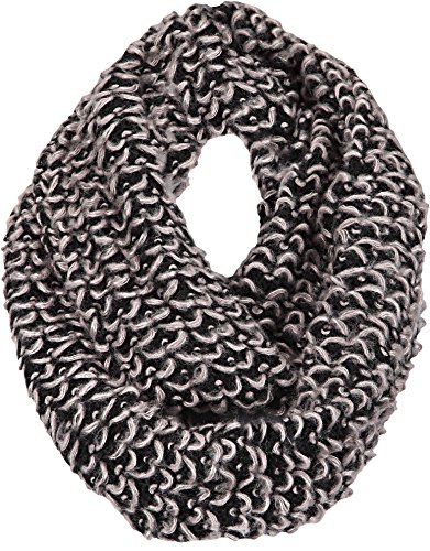 Grob gestrickter Schlauchschal- Loopschal - Loopschal für Damen in tollen Farben Herbst/Winter (beige) von Schal