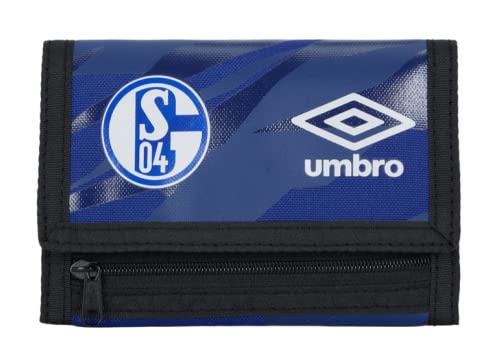 FC Schalke 04 Geldbörse - Stadium - blau Geldbeutel Portemonnaie S04 - Plus Lesezeichen I Love Gelsenkirchen von Schalke S04