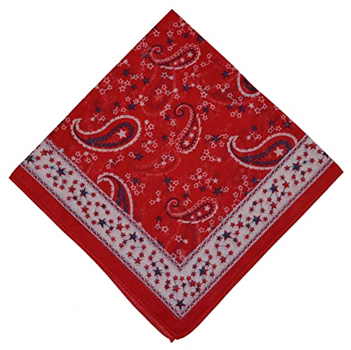 Bandana Halstuch Bikertuch Nickituch Kopftuch Baumwolle Mundschutz Piratentuch #05 von Schals & Tücher