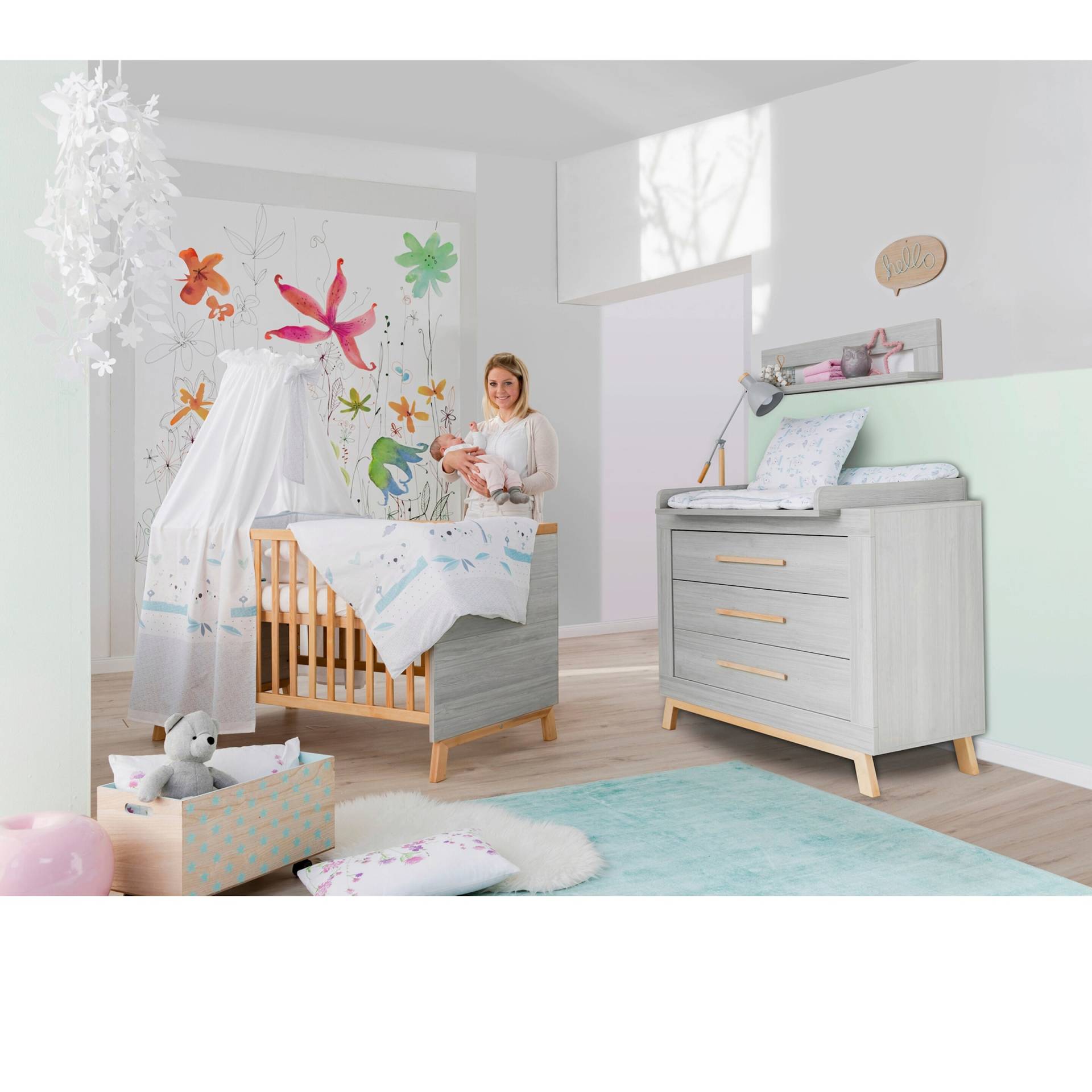 Schardt 2-tlg. Babyzimmer Miami von Schardt