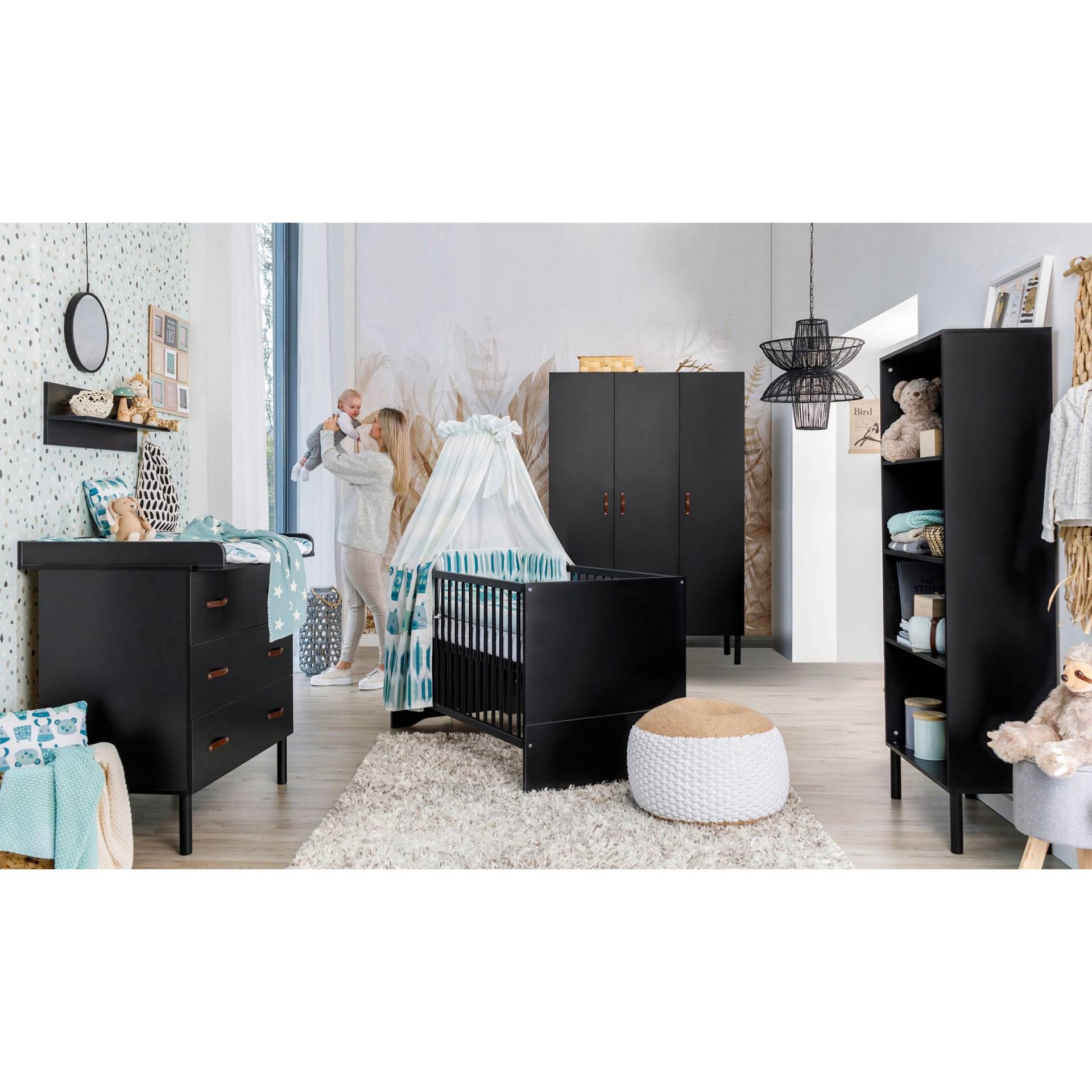 Schardt 3-tlg. Babyzimmer Melody mit 3-türigem Kleiderschrank von Schardt