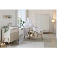 Schardt Kinderzimmer Set Happy Carat beige/Connery natur 3-türig von Schardt