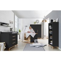 Schardt Kinderzimmer Set Miami Black/Nature von Schardt