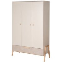 Schardt Kleiderschrank Happy Carat beige/Connery natur 3-türig von Schardt