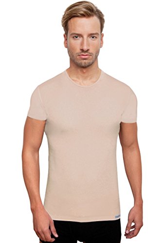 Schaufenberger Casual Kurzarm-Unterhemd Haut O-Neck, Größe XL von Schaufenberger