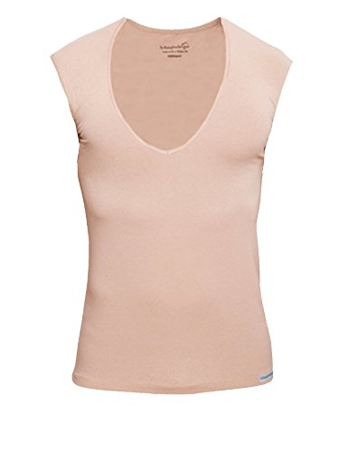 Schaufenberger Deepneck Ärmelloses Unterhemd Hautfarbe, Extra tiefer Ausschnitt, Größe XXL von Schaufenberger