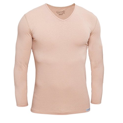 Schaufenberger Longsleeve V-Neck Hautfarbe, Größe XS von Schaufenberger