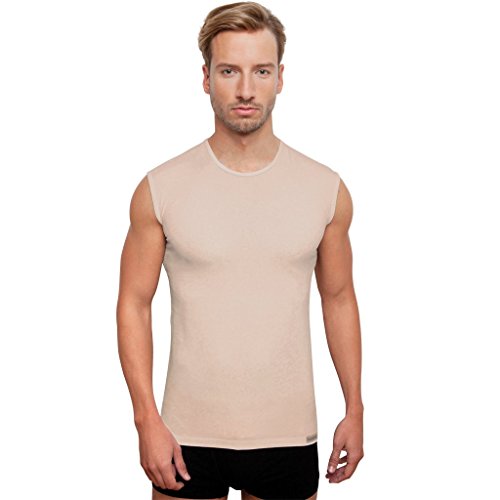 Schaufenberger Tank Top, O-Ausschnitt, Hautfarbe, ärmelloses Unterhemd Rundausschnitt, Größe XXL von Schaufenberger