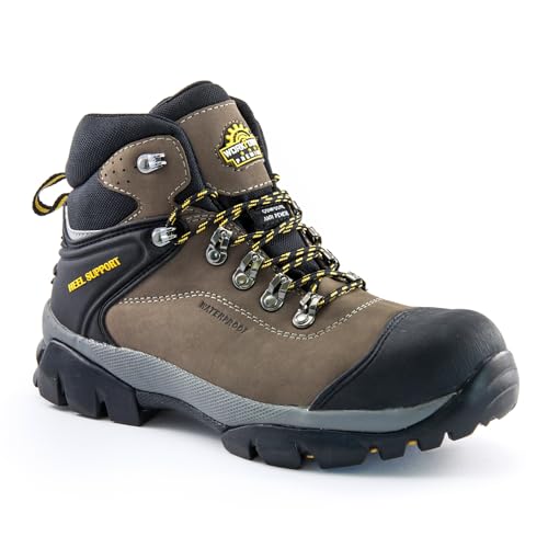 Arbeitsschuhe Scheibler Sicherheitsstiefel S3 Crusader grau Größe:43 von Scheibler