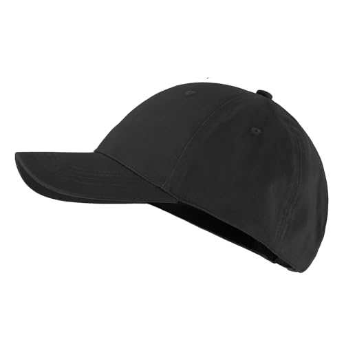 Scheibler Workwear – Basecap Arolla Herren – Baseball Cap aus Baumwolle – Baseballkappe verstellbar & atmungsaktiv (Einheitsgröße | Schwarz) von Scheibler