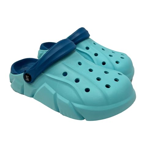 Scheibler Workwear – Clogs Markelo für Damen – Gartenschuhe leicht & angenehm – verfügbar in den Größen 36/37-40/41 (Hellblau/Azur) von Scheibler