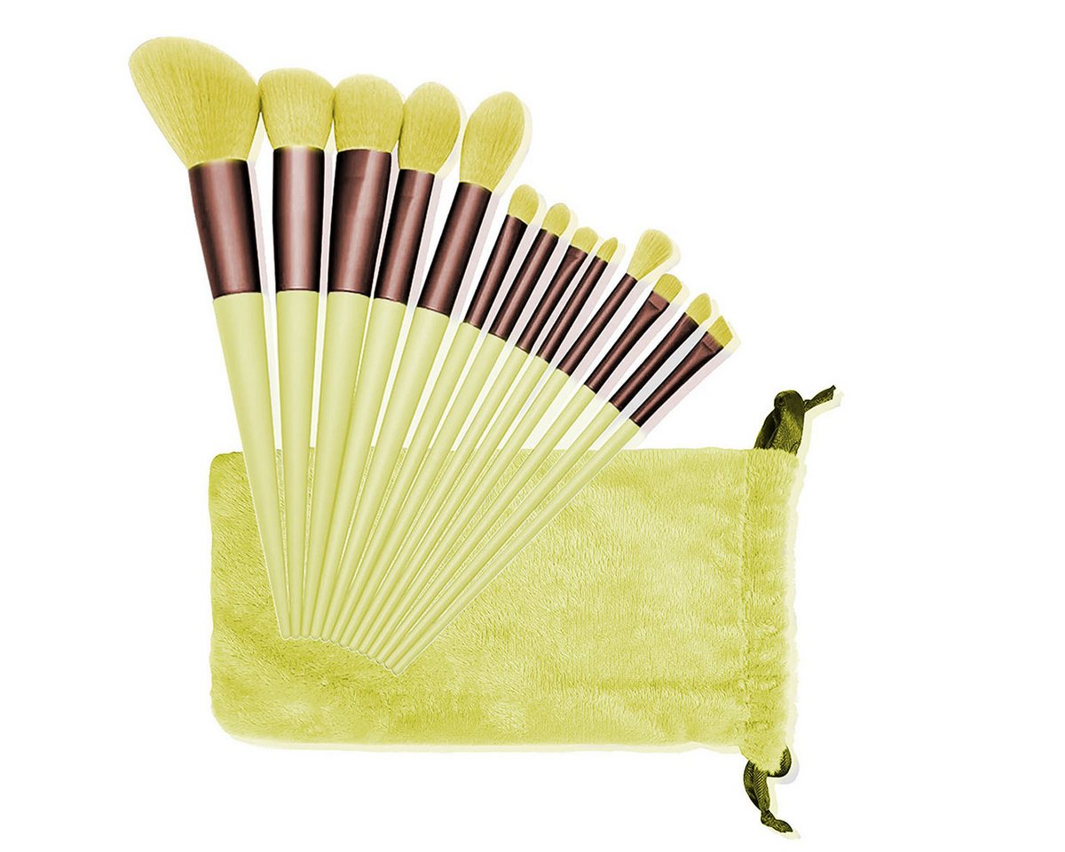 Scheiffy Kosmetikpinsel-Set Makeup Pinsel Set 13 Pcs, Professionelles Makeup Pinsel Set, Kosmetika, Loser Puder Foundation Highlighter Halo Lidschatten Blush Lippenpinsel von Scheiffy