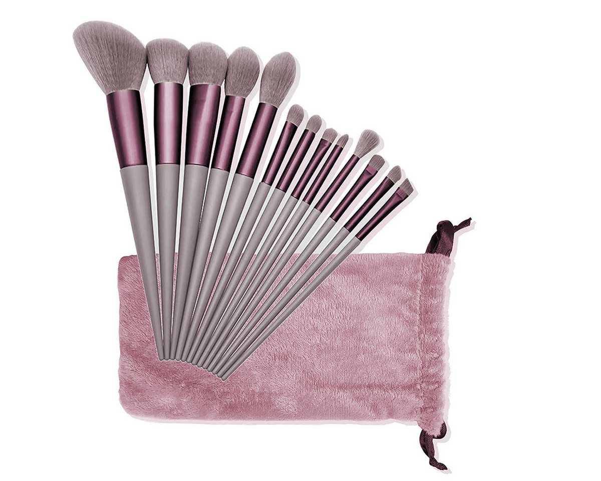 Scheiffy Kosmetikpinsel-Set Makeup Pinsel Set 13 Pcs, Professionelles Makeup Pinsel Set, Kosmetika, Loser Puder Foundation Highlighter Halo Lidschatten Blush Lippenpinsel von Scheiffy