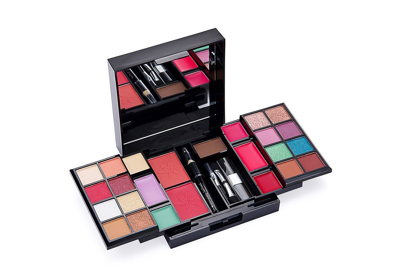 Scheiffy Make-up Set Make-up-Set,Lipgloss,25 Farben Lidschatten,Rouge,Augenbrauenpuder von Scheiffy