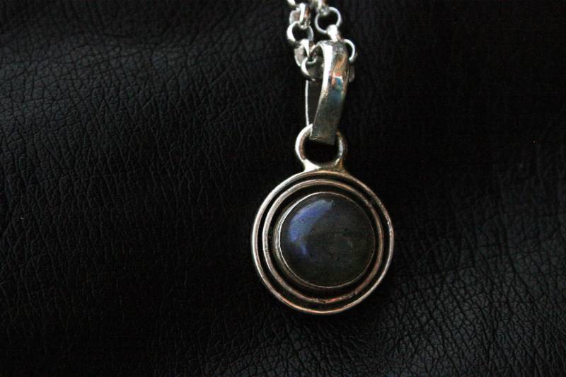 Silberanhänger Liebling Labradorit von ScheinerSchmuck