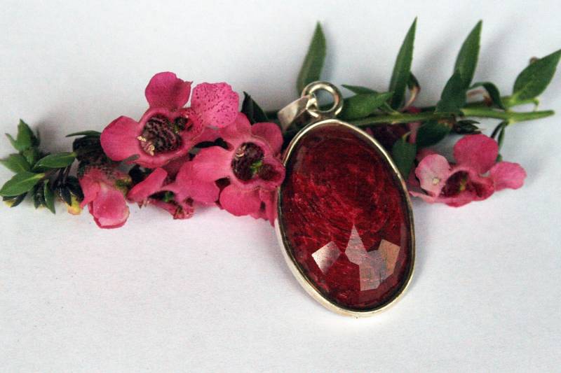 Silberanhänger Rubin Classic von ScheinerSchmuck