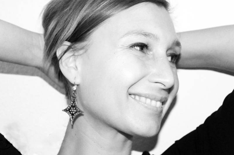 Silberohrring Rautenstern von ScheinerSchmuck