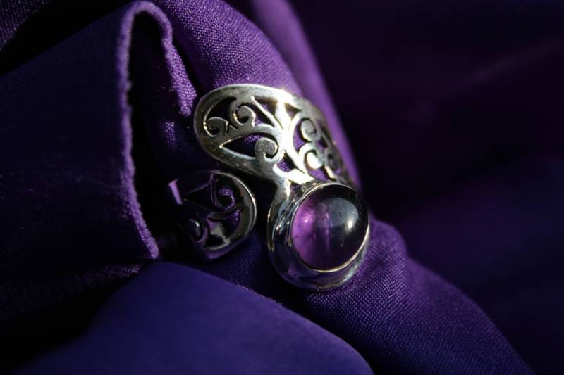 Silberring Crazy Amethyst von ScheinerSchmuck