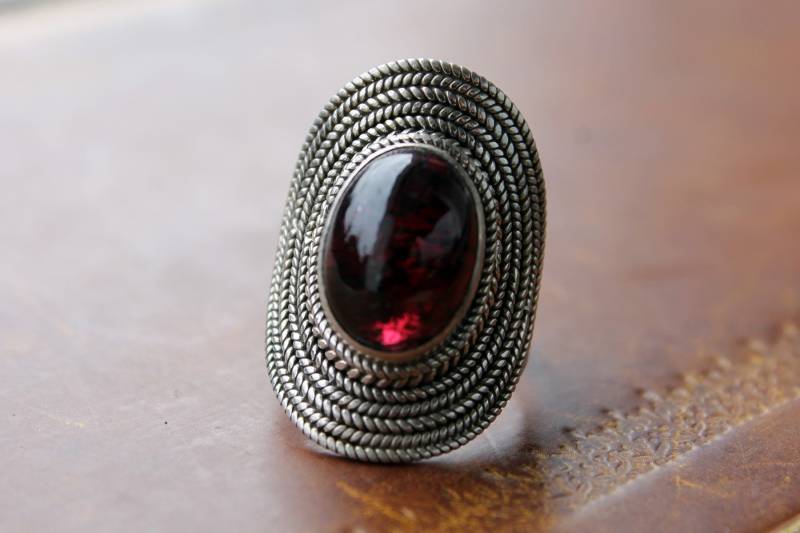 Silberring Granatapfel von ScheinerSchmuck