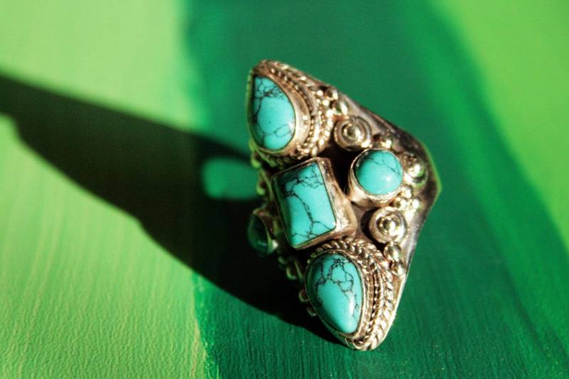 Silberring Königliche Pracht Türkis von ScheinerSchmuck