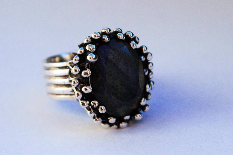 Silberring Prachtvoller Labradorit von ScheinerSchmuck