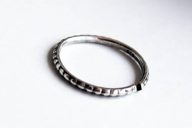 Silberring Zehenring Kügelchen Toe von ScheinerSchmuck