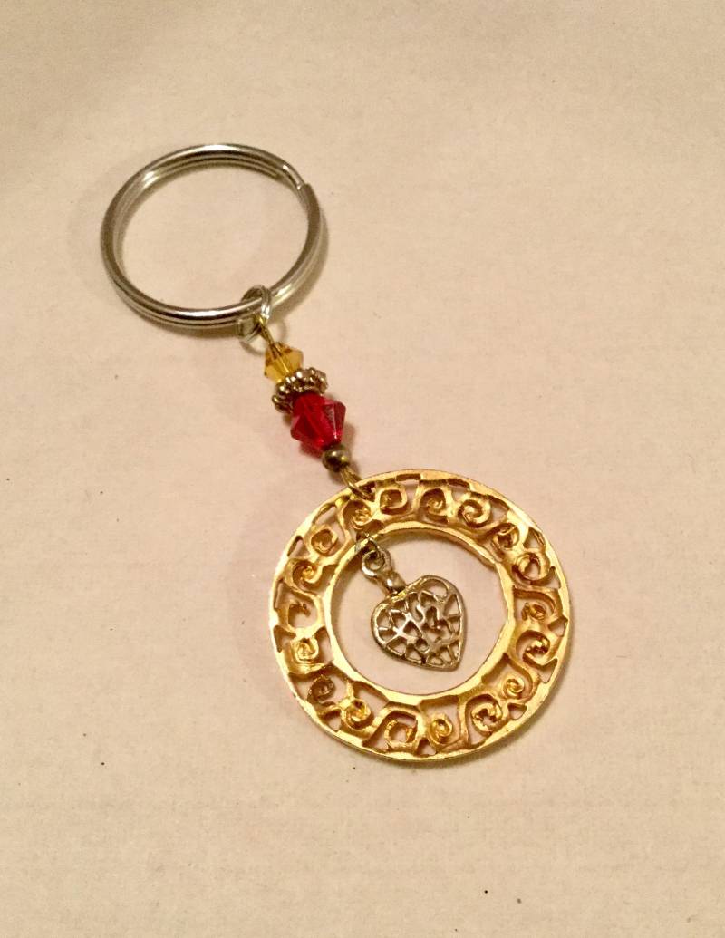 Herz Schlüsselanhänger Herz Schlüsselanhänger von SchellerHouse