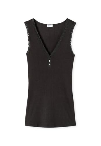 Schiesser Revival Agathe Chemisette schwarz 34 von Schiesser Revival