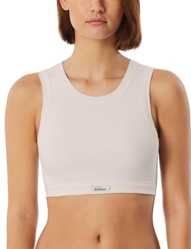 Schiesser Revival Bustier Feinripp Bio-Baumwolle Crop Top - Revival Paula von Schiesser Revival