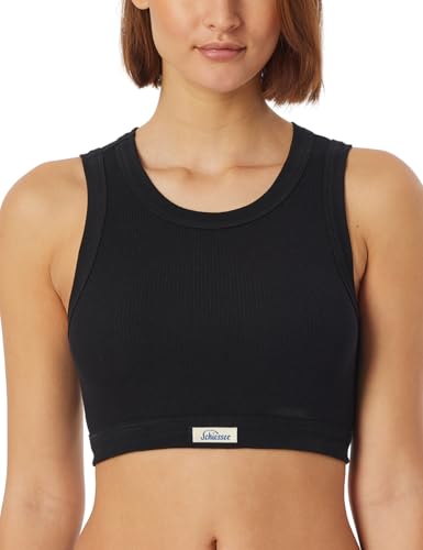 Schiesser Revival Damen Bustier - Paula BH, Schwarz_182528, 36 EU von Schiesser Revival