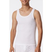 Schiesser Revival Herren Tanktop weiß Baumwolle von Schiesser Revival