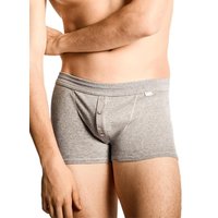 Schiesser Revival Herren Trunk grau Baumwolle unifarben von Schiesser Revival