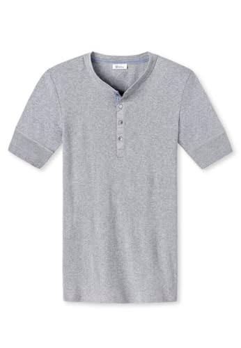 Schiesser Revival Karl-Heinz Button-Shirt grau 4 Schiesser Revival Karl-Heinz Button-Shirt grau 4 von Schiesser Revival