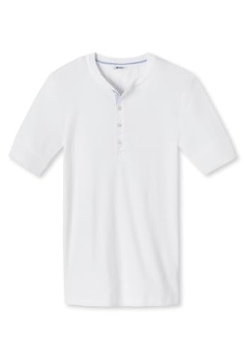 Schiesser Revival Karl-Heinz Button Shirt weiß 5 Schiesser Revival Karl-Heinz Button Shirt weiß 5 von Schiesser Revival