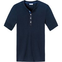 Schiesser Revival Herren T-Shirt blau von Schiesser Revival