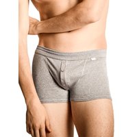 Schiesser Revival Herren Shorts grau Reine Baumwolle unifarben von Schiesser Revival