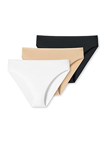 Schiesser Uncover Damen Tai-Slip 3-Pack - sortiert1 - Größe L von Uncover by Schiesser