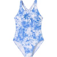 Badeanzug Wirkware recycelt LSF40+ Schulsport Batik aquarium - Aqua 152 von Schiesser