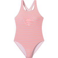Badeanzug Wirkware LSF40+ Schulsport Streifen pink - Aqua 140 von Schiesser