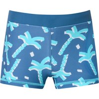 Badehose Wirkware recycelt LSF40+ Palmen air - Aqua 98 von Schiesser