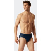 Badehose mit Reißverschluss-Tasche Wirkware recycelt feiner Streifen admiral - Nautical Casual 10 von Schiesser