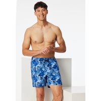Badeshorts Webware recycelt Blumen mehrfarbig- Aqua 5 von Schiesser