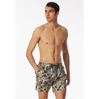 Badeshorts Webware recycelt Blumen multicolor - Aqua 6 von Schiesser