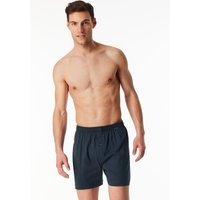Boxershorts 2er-Pack Jersey schwarz/petrol - Boxershorts Multipacks 10 von Schiesser