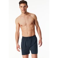 Boxershorts 2er-Pack Jersey schwarz/petrol - Boxershorts Multipacks 10 von Schiesser