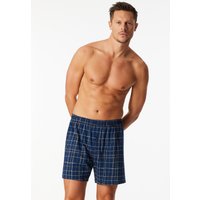Boxershorts 2er-Pack Jersey uni/ kariert - Boxershorts Multipacks 4 von Schiesser