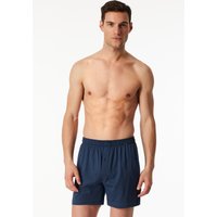 Boxershorts 2er-Pack Jersey uni gemustert - Boxershorts Multipack 4 von Schiesser